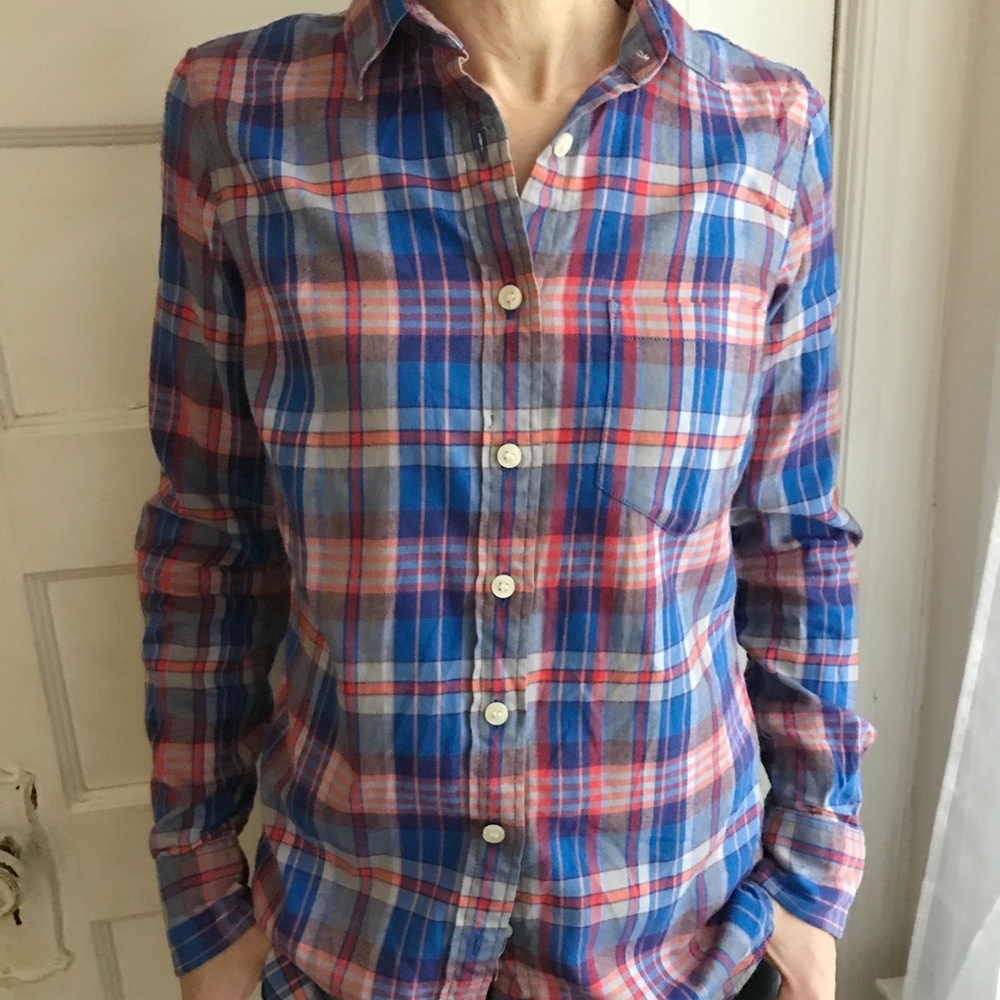 J-crew flannel shirt